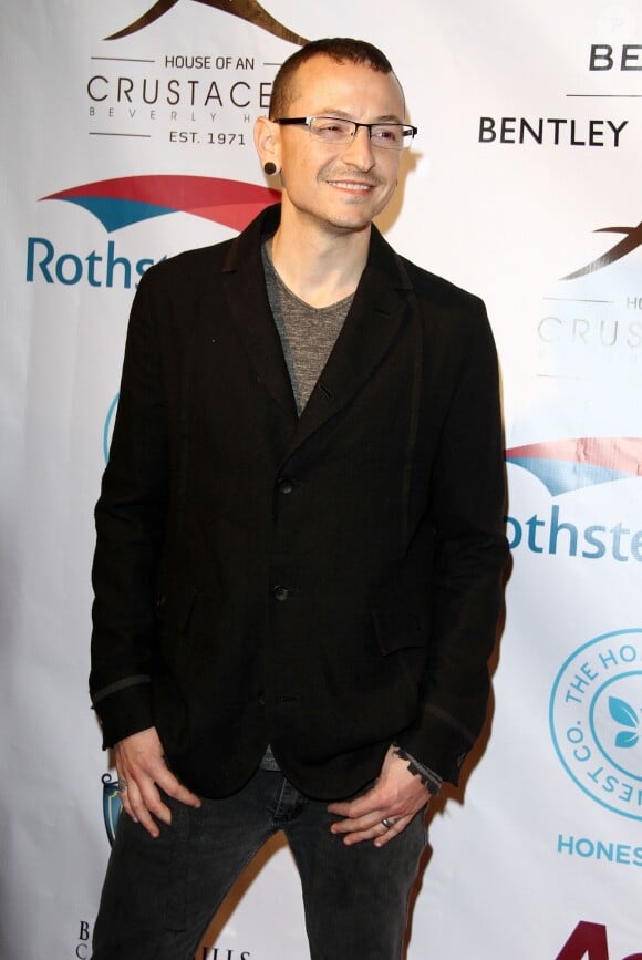 Chester Bennington à Beverly Hills, le 5 février 2014.