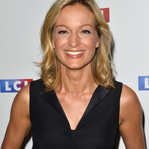 Audrey Crespo-Mara lors du photocall de la conférence de rentrée de la chaine LCI à Boulogne Billancourt le 30 août 2017. © Coadic Guirec / Bestimage