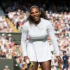 Angelique Kerber remporte le tournoi en battant Serena Williams en finale à Wimbledon à Londres.  Le 14 juillet 2018.