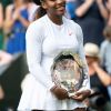 Angelique Kerber remporte le tournoi en battant Serena Williams en finale à Wimbledon à Londres. Le 14 juillet 2018.