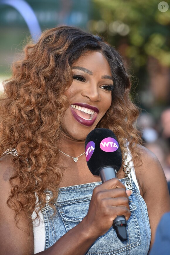 Serena Williams - Les célébrités posent lors du photocall de la soirée 'Tennis On The Thames' à Londres le 28 juin 2018.