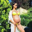 Julie Ricci affiche son baby bump - Instagram, juin 2018