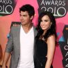 Joe Jonas et Demi Lovato en 2010.