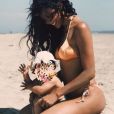 Nehuda et Laîa à la plage - 19 mai 2018, Instagram