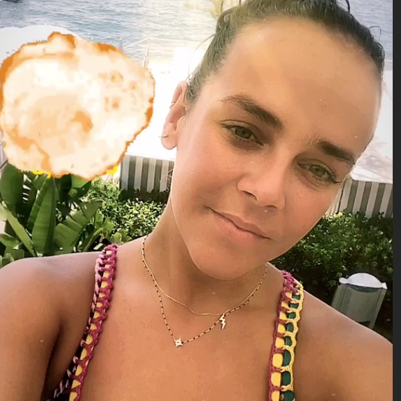 Pauline Ducruet pose en bikini à Monaco, vendredi 27 juillet 2018.