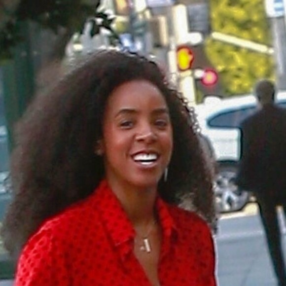 Exclusif - Kelly Rowland fait du shopping chez Kitson a Beverly Hills, le 23 juin 2018.