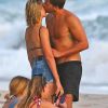 Exclusif - Margot Robbie et son mari Tom Ackerley prennent du bon temps avec des amis sur une plage au Costa Rica. Le couple marié depuis deux ans déjà semble plus amoureux que jamais. Tom en profite même pour filmer ces vacances de rêve à l'aide d'une GoPro, le 18 juillet 2018.