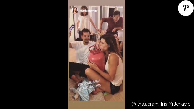 Laury Thilleman lors de sa soirée d&#039;anniversaire - Instagram, 30 juillet 2018