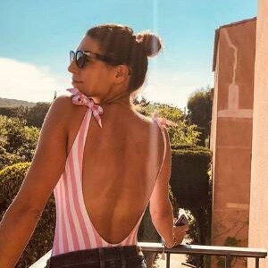Laury Thilleman en vacances à Porquerolles -Instagram, 28 juillet 2018