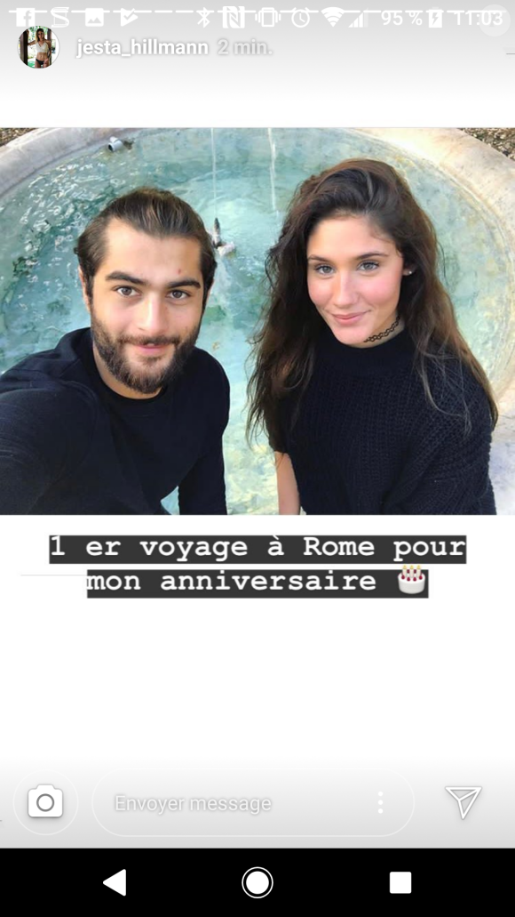 Jesta (Koh-Lanta) dévoile des photos souvenirs d'elle et Benoît - Instagram, 1er août 2018