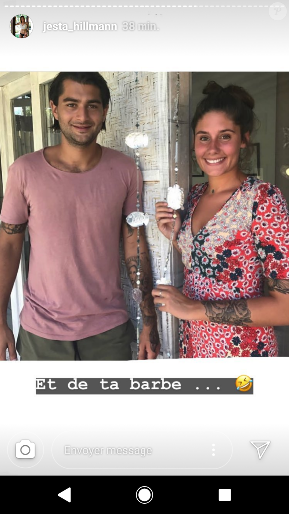 Jesta (Koh-Lanta) dévoile des photos souvenirs d'elle et Benoît - Instagram, 1er août 2018