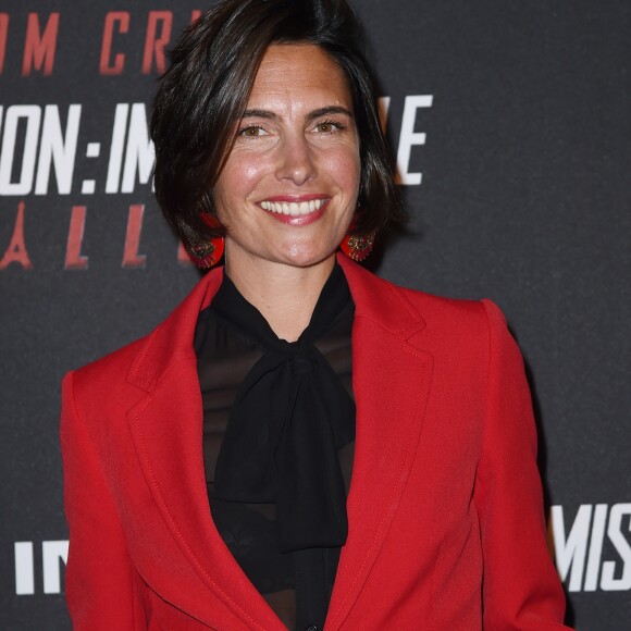 Alessandra Sublet au photocall lors de l'avant-première mondiale de "Mission: Impossible Fallout" au Palais de Chaillot à Paris, le 12 juillet 2018. © Giancarlo Gorassini/Bestimage
