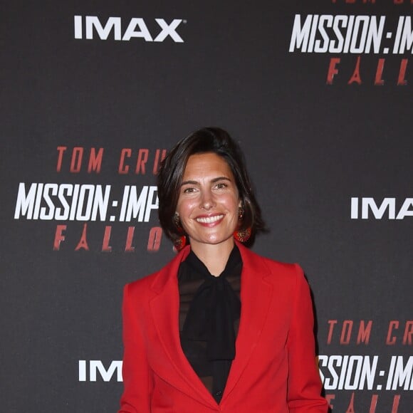 Alessandra Sublet au photocall lors de l'avant-première mondiale de "Mission: Impossible Fallout" au Palais de Chaillot à Paris, le 12 juillet 2018. © Giancarlo Gorassini/Bestimage