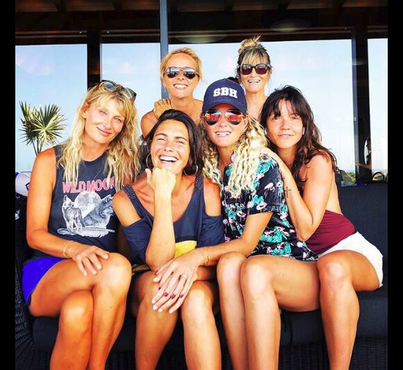 Alessandra Sublet en vacances avec ses amies - Instagram, 1er août 2018