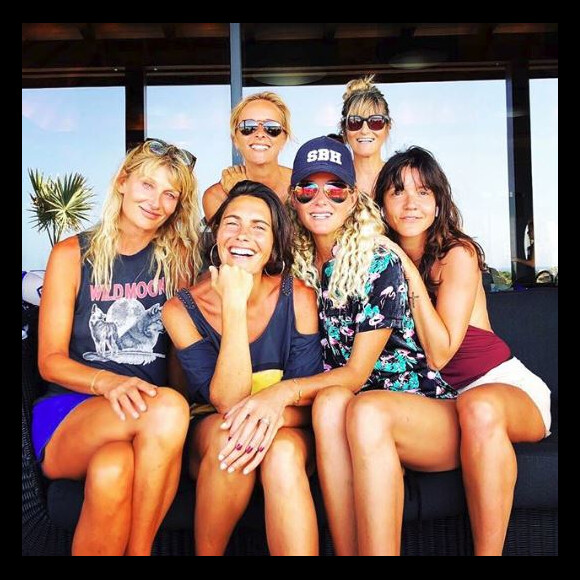 Alessandra Sublet en vacances avec ses amies - Instagram, 1er août 2018
