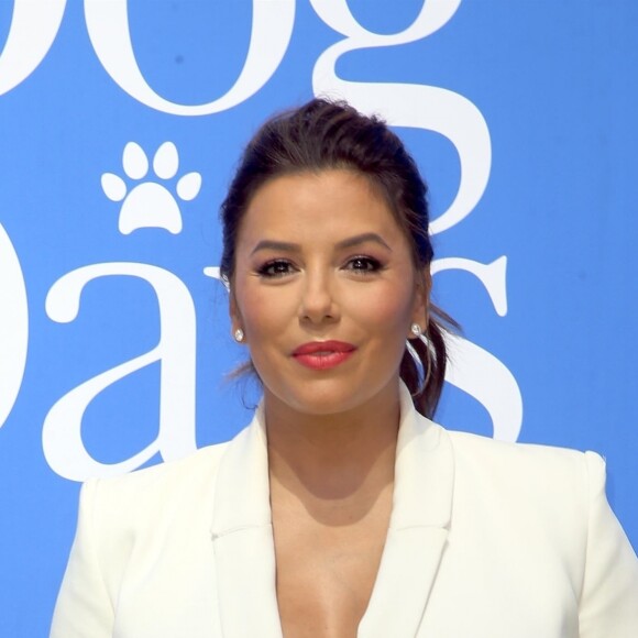 Eva Longoria à la première de "Dog Days" au Atrium à Westfield Century City à Los Angeles, le 5 août 2018