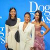 Nina Dobrev, Eva Longoria et Vanessa Hudgens à la première de "Dog Days" au Atrium à Westfield Century City à Los Angeles, le 5 août 2018