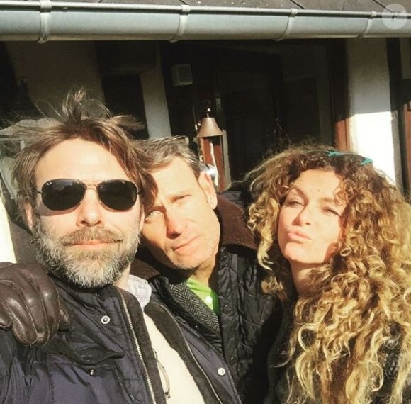 Patrick Puydebat, Tom Schacht et Manuela Lopez - Instagram, février 2017