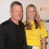 Lance Armstrong et sa fiancée Anna Hansen à Los Angeles le 7 juin 2018.