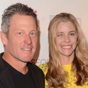 Lance Armstrong et sa fiancée Anna Hansen à Los Angeles le 7 juin 2018.