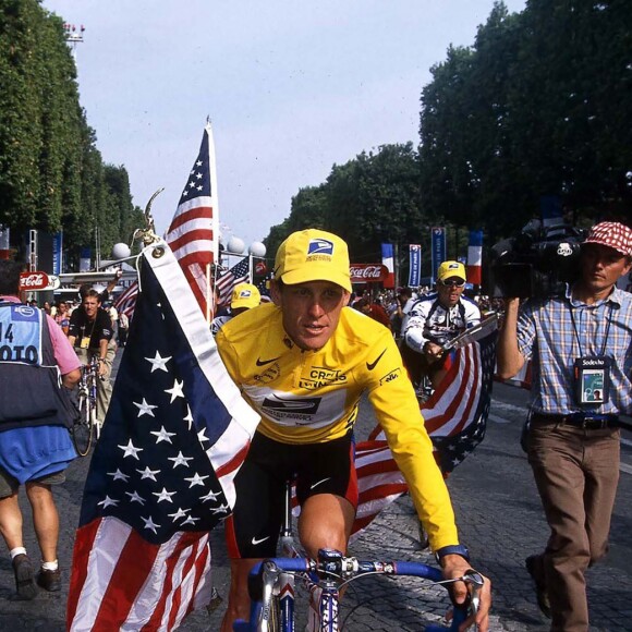 Lance Armstrong lors du Tour de France 2000.