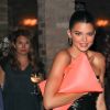 Kendall Jenner et Justine Skye - Arrivées et sorties des célébrités venues au restaurant "Craig's" puis au club "Delilah" pour célébrer les 21 ans de Kylie Jenner à Los Angeles, le 9 août 2018.