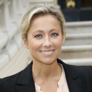Semi-Exclusif - Anne-Sophie Lapix lors du dîner de gala caritatif pour l'association "Autistes Sans Frontières" à l'hôtel Marcel Dassault à Paris, le 14 juin 2018. © Marc Ausset-Lacroix/Bestimage
