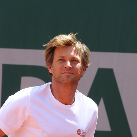 Exclusif - Laurent Delahousse - 26ème édition du Trophée des personnalités en marge des Internationaux de Tennis de Roland Garros à Paris. Le 7 juin 2018. © Denis Guignebourg / Bestimage