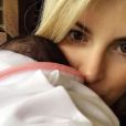 Emilie Fiorelli et sa fille Louna - Instagram, 1er mai 2018