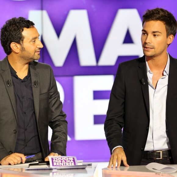 Exclusif - Cyril Hanouna et Bertrand Chameroy - Conference de presse rentree D8 et D17 "Touche Pas a Ma Rentree", le 29 aout 2013.