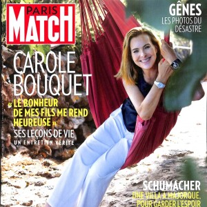 Couverture du magazine "Paris Match" en kiosques le 23 août 2018.