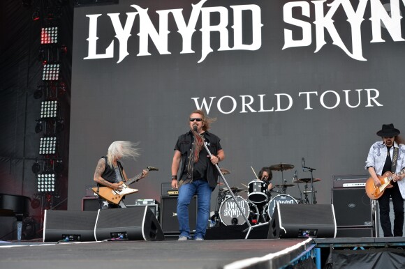 Lynyrd Skynyrd en concert lors du festival Tortuga à Fort Lauderdale. Le 16 avril 2016
