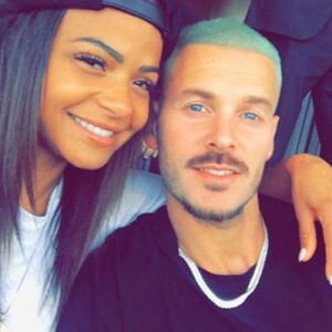 Christina Milian et M. Pokora lors d'un match de Los Angeles Galaxy à Los Angeles. Instagram, le 9 avril 2018.