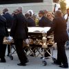 Le corps de Aretha Franklin arrive au musée Charles H. Wright à Detroit pour deux jours le 28 août 2018. © Kimberly P. Mitchell/Detroit Free Press/TNS via ZUMA Wire / Bestimage 28/08/2018 - Detroit
