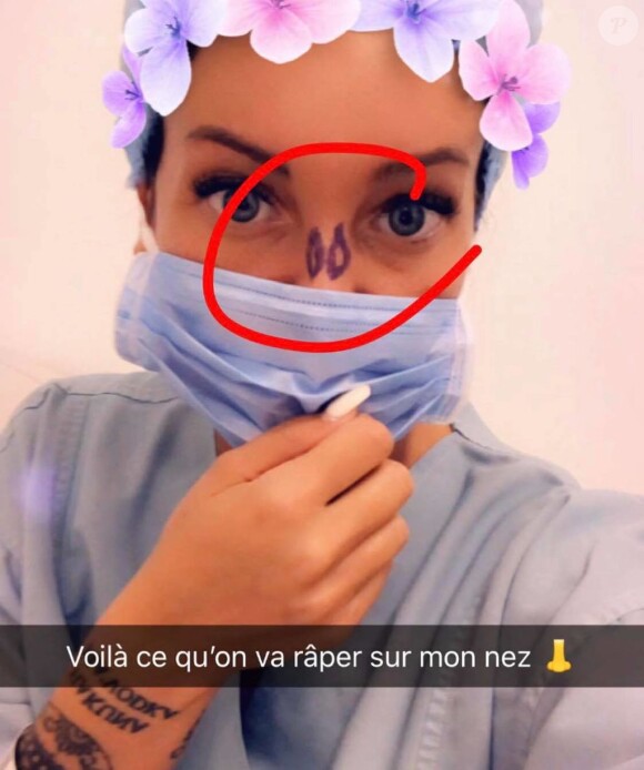 Aurélie Dotremont a refait son nez en Tunisie. Août 2018.