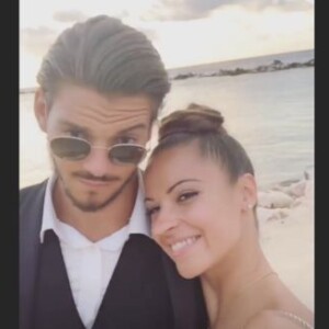 Rayane Bensetti et Denitsa Ikonomova se retrouvent à un mariage sur Instagram. Août 2018.