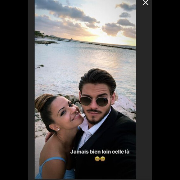Rayane Bensetti et Denitsa Ikonomova se retrouvent à un mariage sur Instagram. Août 2018.