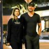 Chris Pratt et sa compagne Katherine Schwarzenegger sont allés dîner au restaurant R+D Kitchen à Santa Monica. Les tourtereaux semblent détendus après ce rendez-vous en tête à tête, le 29 aout 2018.