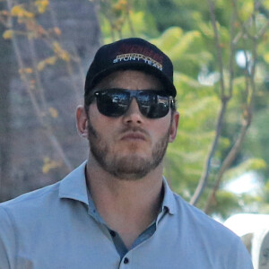 Exclusif - Chris Pratt à la sortie de studios à Los Angeles, Californie, Etats-Unis, le 21 août 2018.