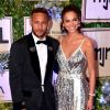 Neymar Jr. et sa fiancée Bruna Marquezine au dîner Neymar Jr. Institut à l'hôtel UNIQUE à Sao Paulo au Brésil, le 19 juillet 2018.