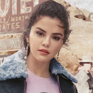 Selena Gomez pose pour la nouvelle campagne publicitaire de "Coach".