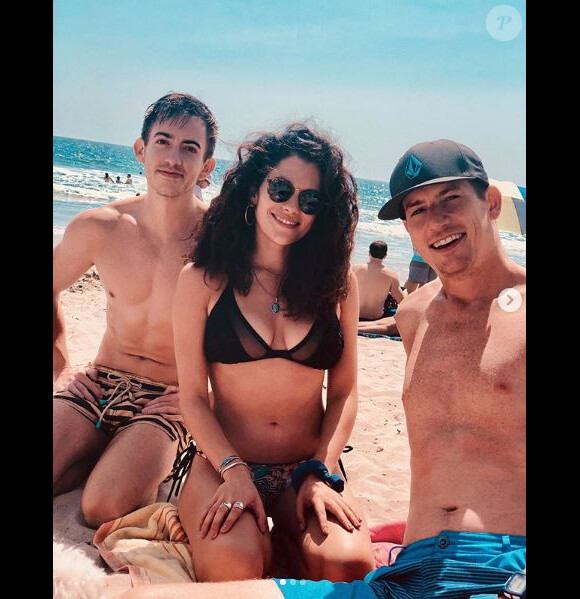 Kevin McHale en vacances. Instagram, le 5 août 2018