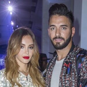 Nabilla Benattia et son compagnon Thomas Vergara - People au défilé de mode "Jean Paul Gaultier", collection Haute-Couture automne-hiver 2018/2019, à Paris. Le 4 juillet 2018 © Olivier Borde / Bestimage People
