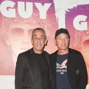 Thierry Ardisson et Laurent Baffie - Première du film "Guy" au cinéma Gaumont-Opéra à Paris le 28 aout 2018. © Coadic Guirec/Bestimage
