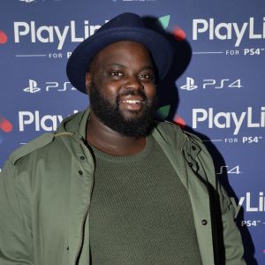 Issa Doumbia - Soirée de lancement de PlayLink de PlayStation au Play Link House à Paris, France, le 12 octobre 2017. © Veeren/Bestimage