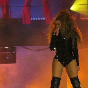 Beyoncé et JAY-Z en concert à Cardiff pour leur tournée "On the Run Tour II" le 6 juin 2018.