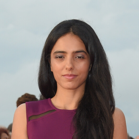 Hafsia Herzi - Photocall sur le tapis rouge du festival du film de Cabourg le 16 juin 2018. © Coadic Guirec / Bestimage