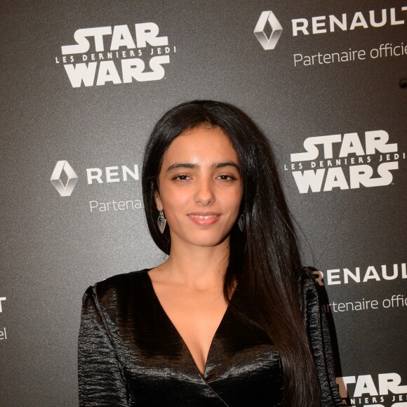 Hafsia Herzi - Présentation de la Renault Zoé Série Limitée Star Wars directement liée à l'univers du futur film Star Wars: Han Solo, qui sortira au printemps 2018, à l'atelier Renault sur les Champs Elysées à Paris, France, le 13 décembre 2017. © Rachid Bellak/Bestimage