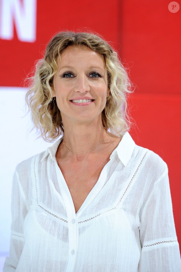 Exclusif - Alexandra Lamy - Enregistrement de l'émission "Vivement Dimanche" à Paris le 27 aout 2018 et qui sera diffusée le 9 septembre 2018. © Guillaume Gaffiot/Bestimage  (No Web - No Blog pour suisse et Belgique)29/08/2018 - Paris