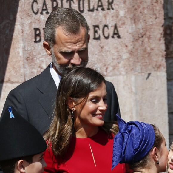 Le roi Felipe VI d'Espagne, la reine Letizia et leurs filles la princesse Leonor des Asturies et l'infante Sofia ont célébré le centenaire du couronnement canonique de la Vierge de Covadonga  le 8 septembre 2018 à Cangas de Onis. Il s'agissait de la première visite officielle de la princesse Leonor dans le royaume des Asturies, une manère d'étrenner officiellement son titre d'héritière, 41 ans après son père.